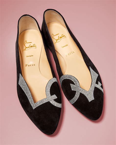 louboutin flat shoes